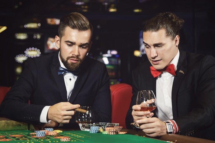 Antarmuka taruhan Monopoly Live dengan panel kontrol pemain